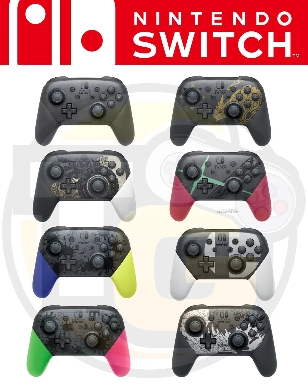 Original Nintendo Switch Pro Controller OEM – Throwback Games DE